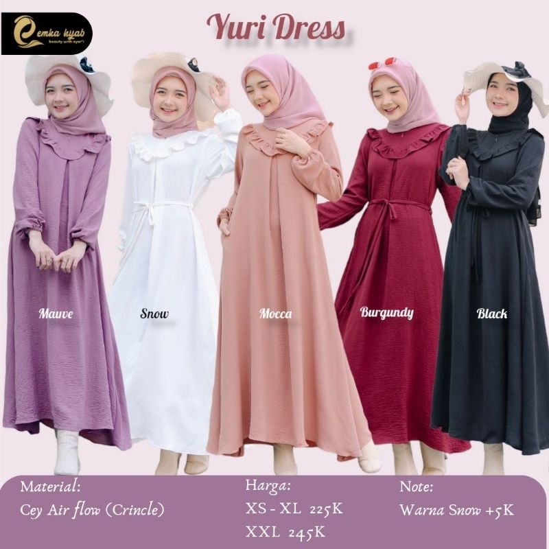 Yuri dress Emka hijab