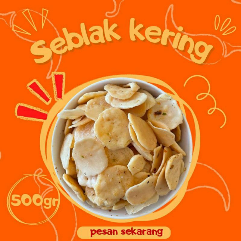 

SEBRING / SEBLAK KERING CABE IJO KEMASAN 500 GRAM