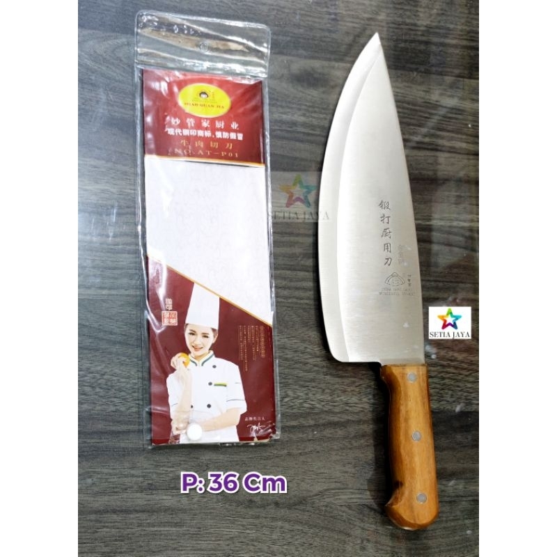 PARANG DAGING / GOLOK DAGING STAINLESS STEEL AT-P01