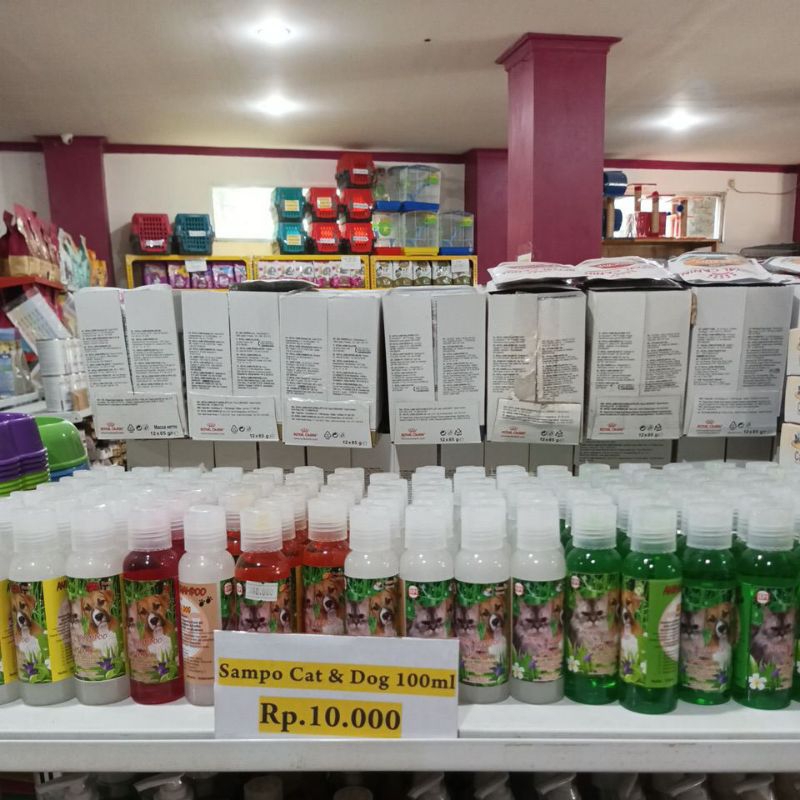 sampho k&amp;j kutu cat &amp; dog  jamur 100ml kucing dan anjing