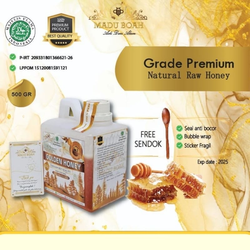 

MADU BOAH Madu Super PREMIUM (500 G) - Garansi