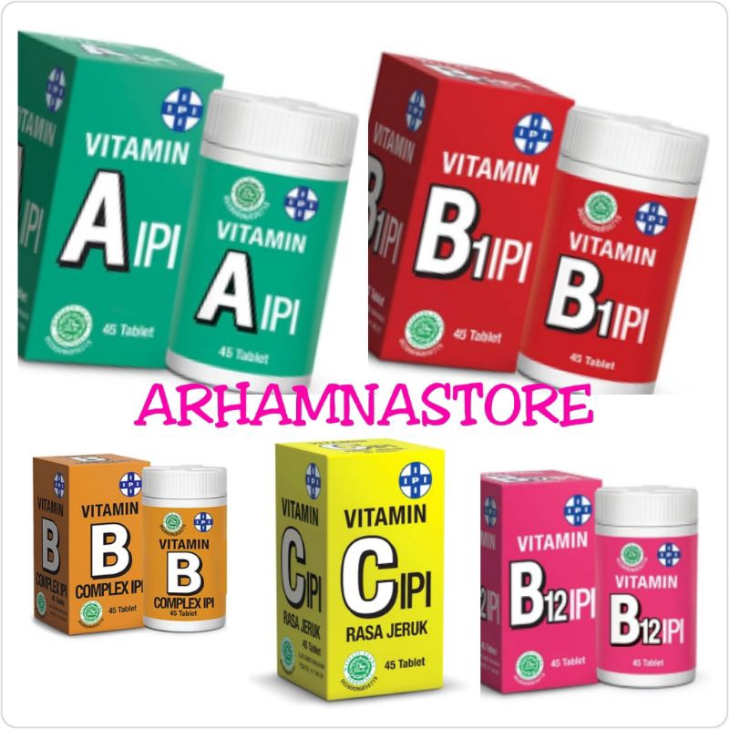 IPI Vitamin isi 45 tablet