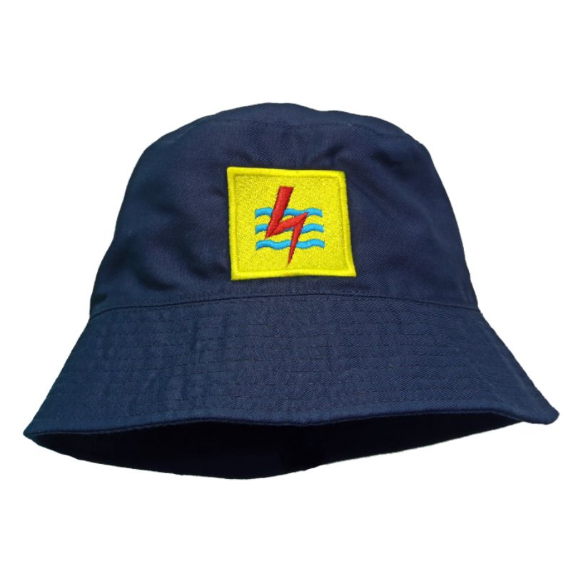 Topi PLN Trucker Jala Jaring Bordir Logo PT Perusahaan Baseball Polo Cap