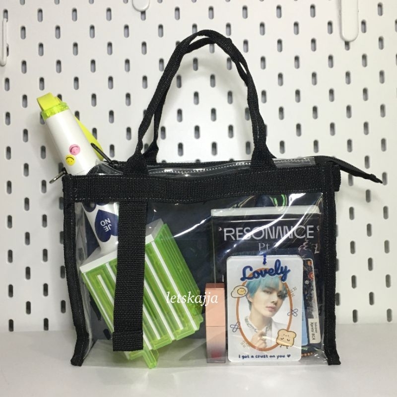 Tas PVC / Tas Slempang PVC / Tas Konser / Tas PVC Tote Bag