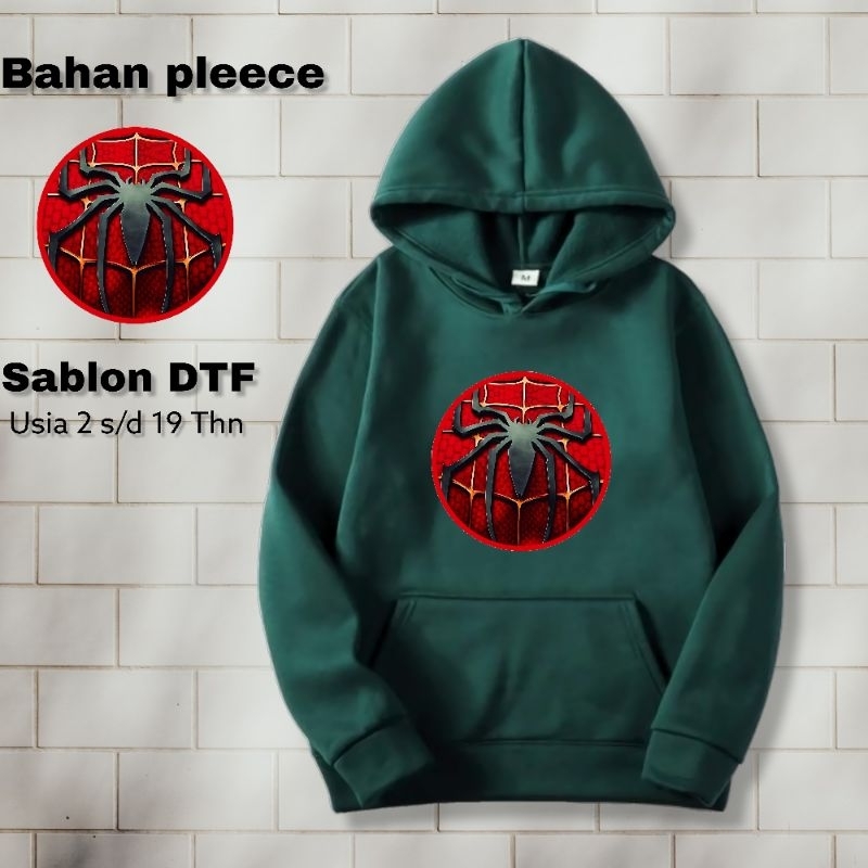 Hoodie Anime untuk Anak-Remaja Spiderman