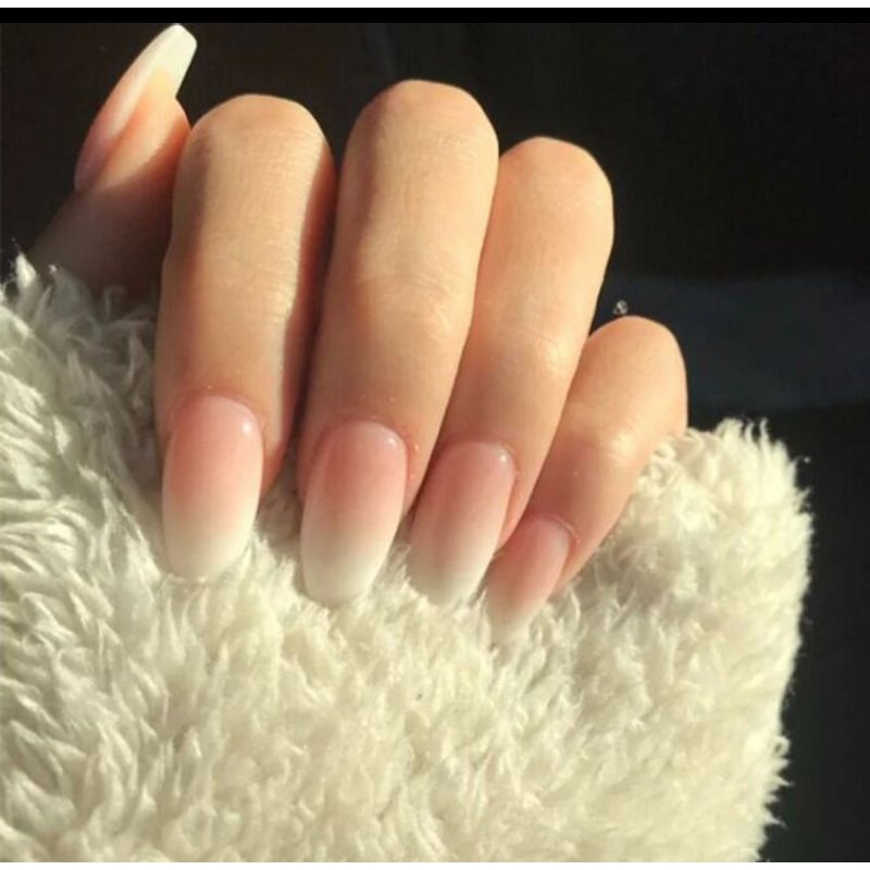12pcs Kuku Palsu Free Lem, Kuku Palsu, Fake Nails, Kuku french