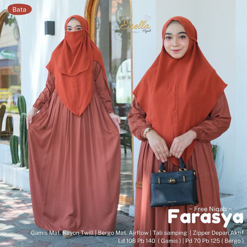 FARASYA GAMIS SET BY ERELLA HIJAB