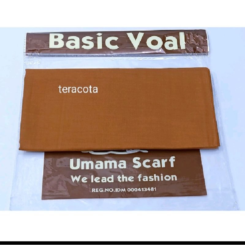Umama scarf basic voal polos