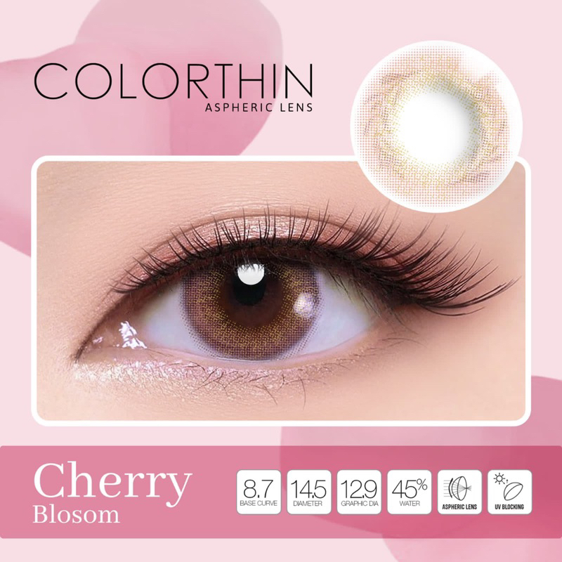 Softlens Colorthin by Exoticon Dia 14.5mm | Ready Normal &amp; Minus (FREE LENSCASE)