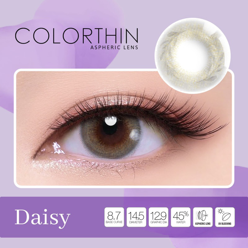 Softlens Colorthin by Exoticon Dia 14.5mm | Ready Normal &amp; Minus (FREE LENSCASE)