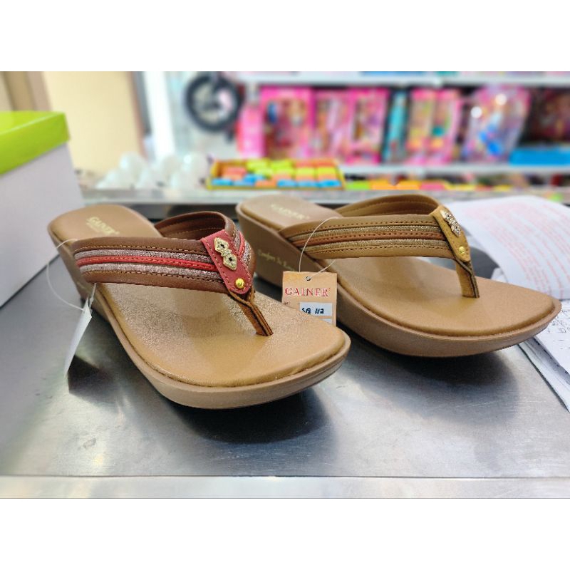GAINER SANDAL WANITA WEDGES MODEL SQ+SK  SIZE 37-40.ORIGINAL