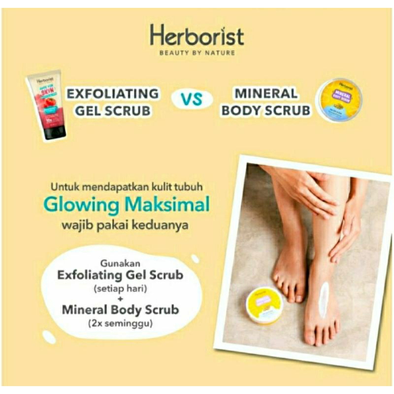 HERBORIST Mineral Body Scrub 200gr