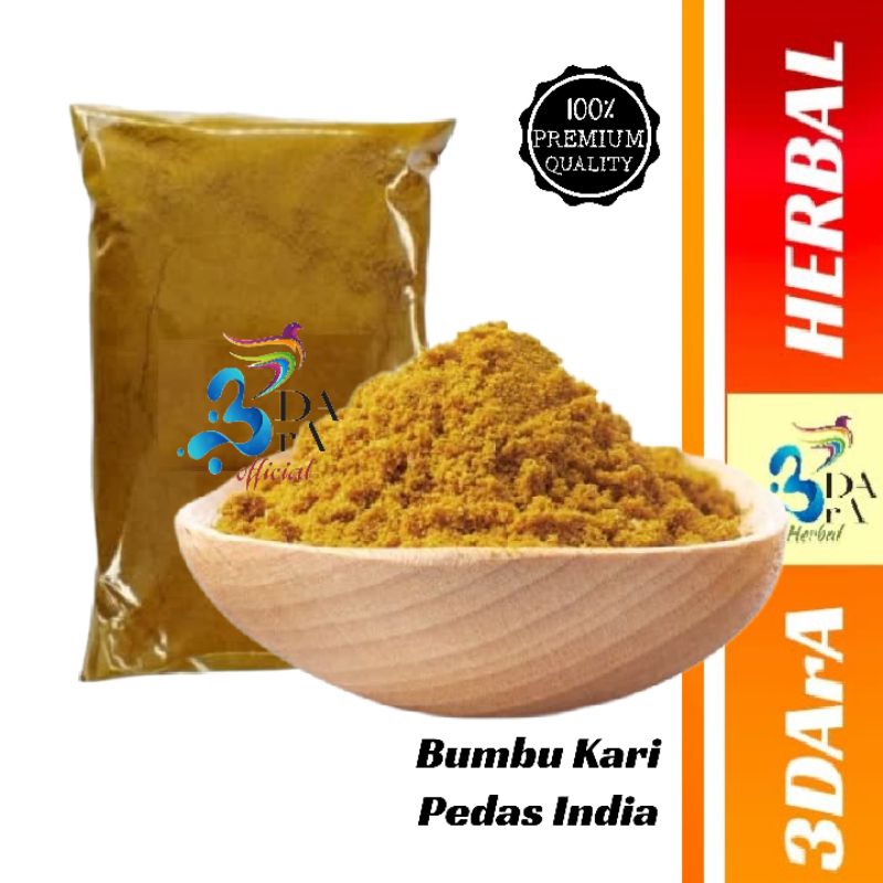 

Bumbu Bubuk Kari Pedas - Hot Curry Powder Premium