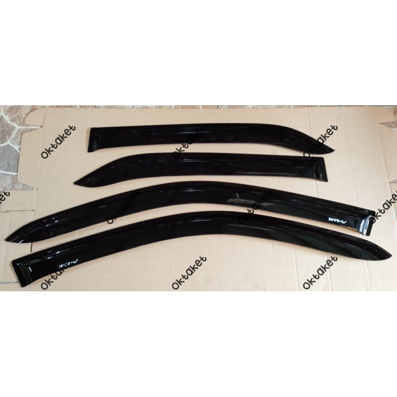 talang air side visor Slim hitam Honda WRV 2024 2023