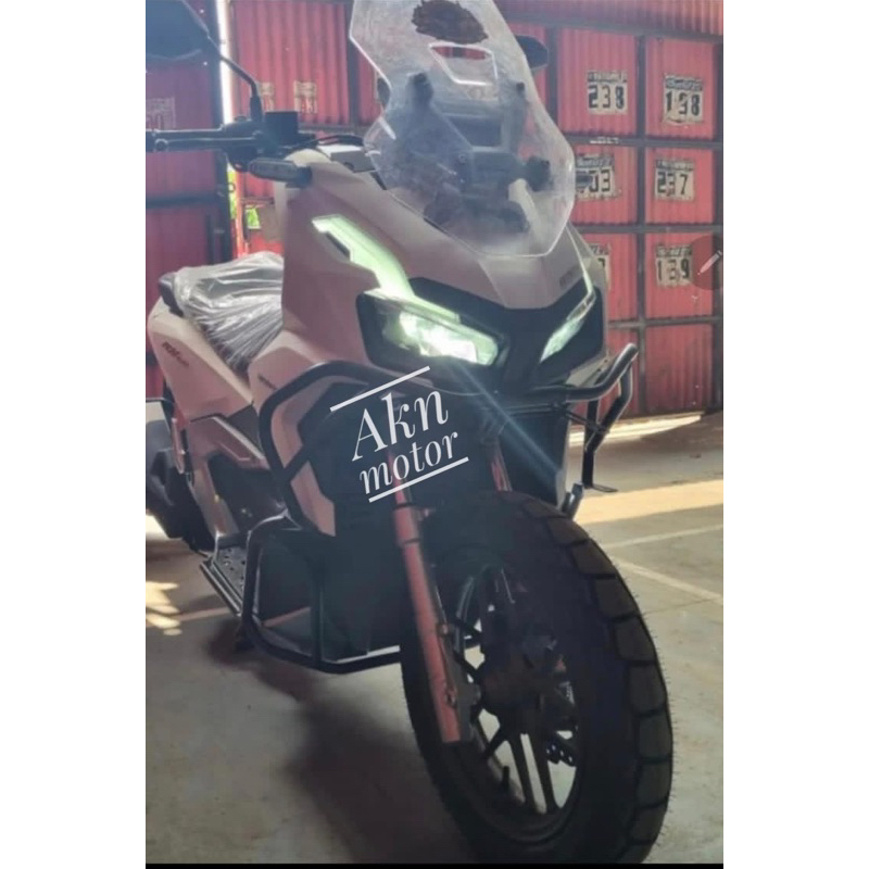 Crashbar tubullar full set honda adv 160 new pelindung body full adv 160