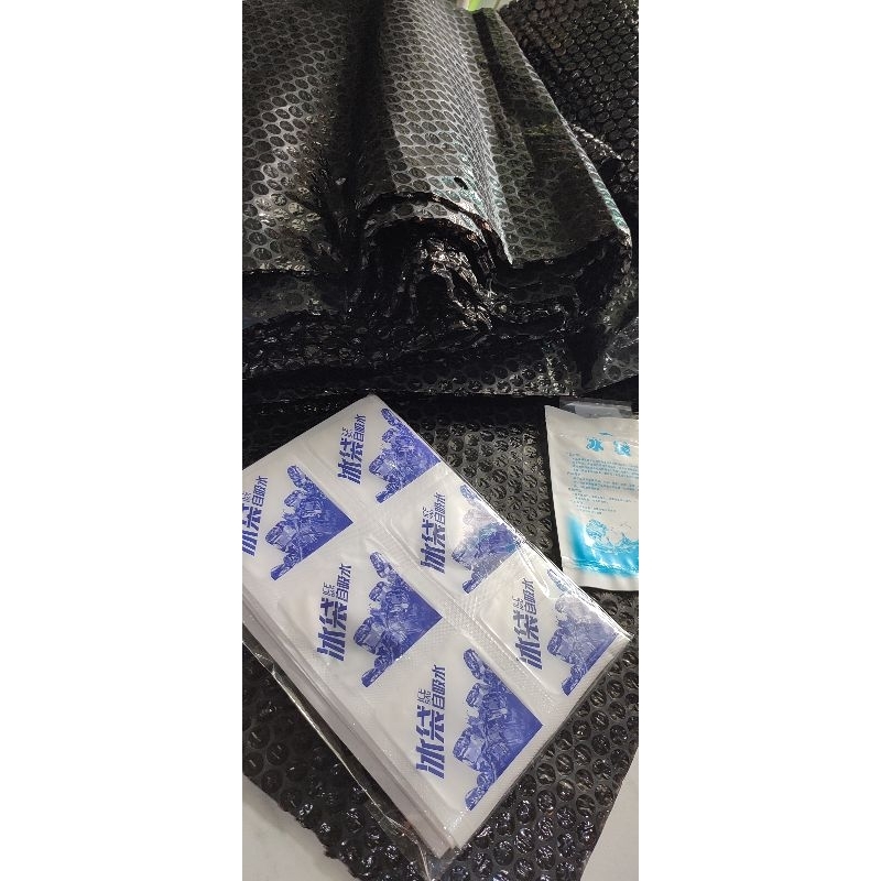 

EXTRA BUBBLE WRAP & ICE GELL / PACKING / PACKAGING