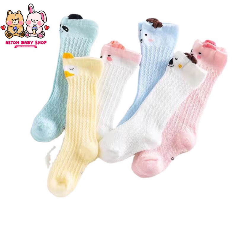 Kaos Kaki Anak Bayi Selutut Kaos Kaki Panjang Bayi W005