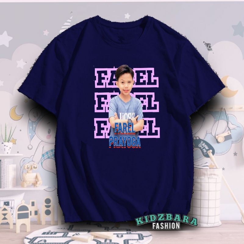 KAOS FAREL PRAYOGA ATASAN ANAK/BAJU ANAK