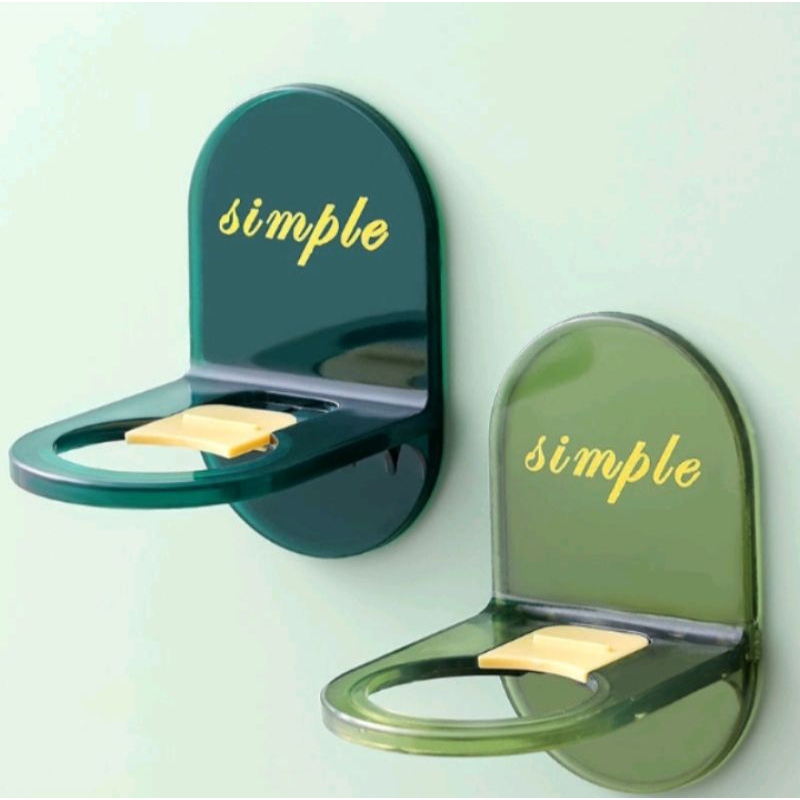 Q831 - Gantungan Tempel Wadah Botol Sabun Holder / Tempelan Sabun / Gantungan Kamar Mandi / Gantunga