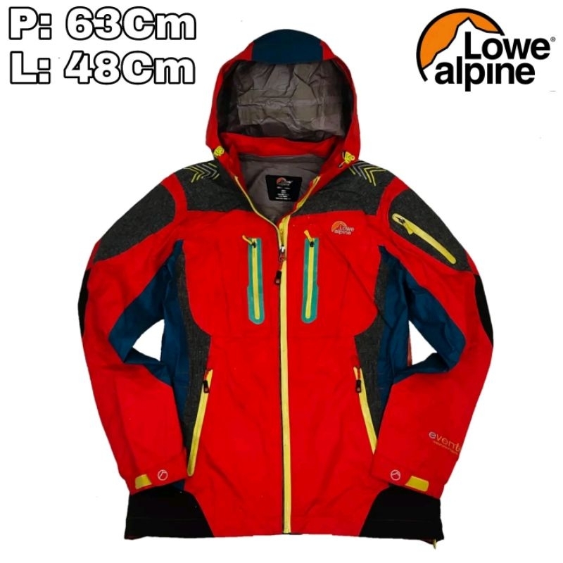 J99 Jaket Outdoor Waterproof Lowe Alpine Event Jaket Gropcore Tahan Air Hiking Pendaki Gunung