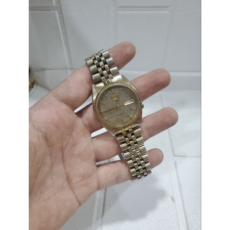 Seiko 5 SNXJ94 Datejust Rosegold Rare Original