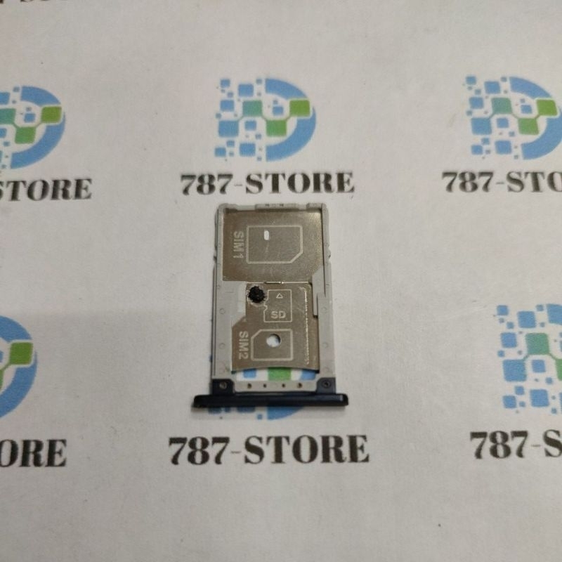 SIM TRAY ASUS ZENFONE 3 ZE520KL DARK BLUE ORIGINAL BEKAS
