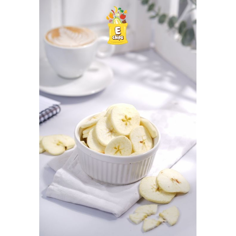 

Keripik Apel Echips Ukuran Kecil 80 gram dan Besar 200 gram
