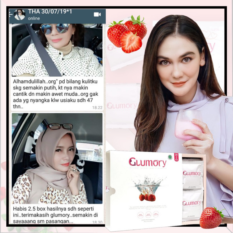 [ sachet ] ECER Glumory Collagen Minuman kecantikan - Persachet Glumory Beauty Drink