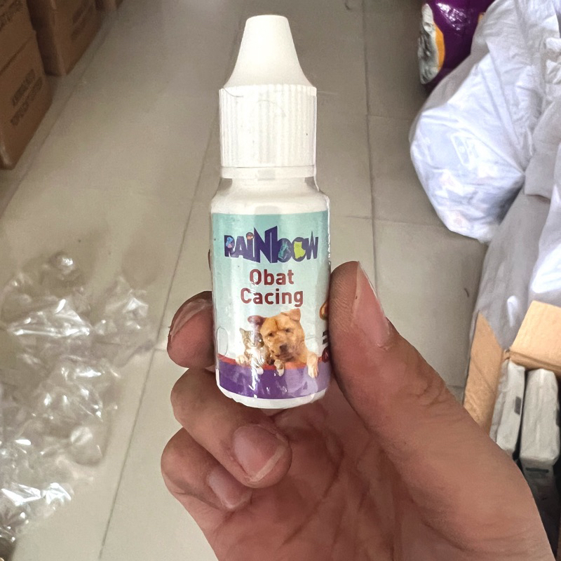 Rainbow Obat Cacing untuk Anjing dan Kucing 8ml