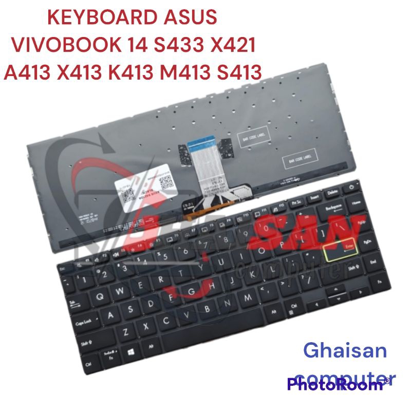 KEYBOARD ASUS VIVOBOOK S14 S433 S433EA S433EQ S433FA S433FL S433J Original