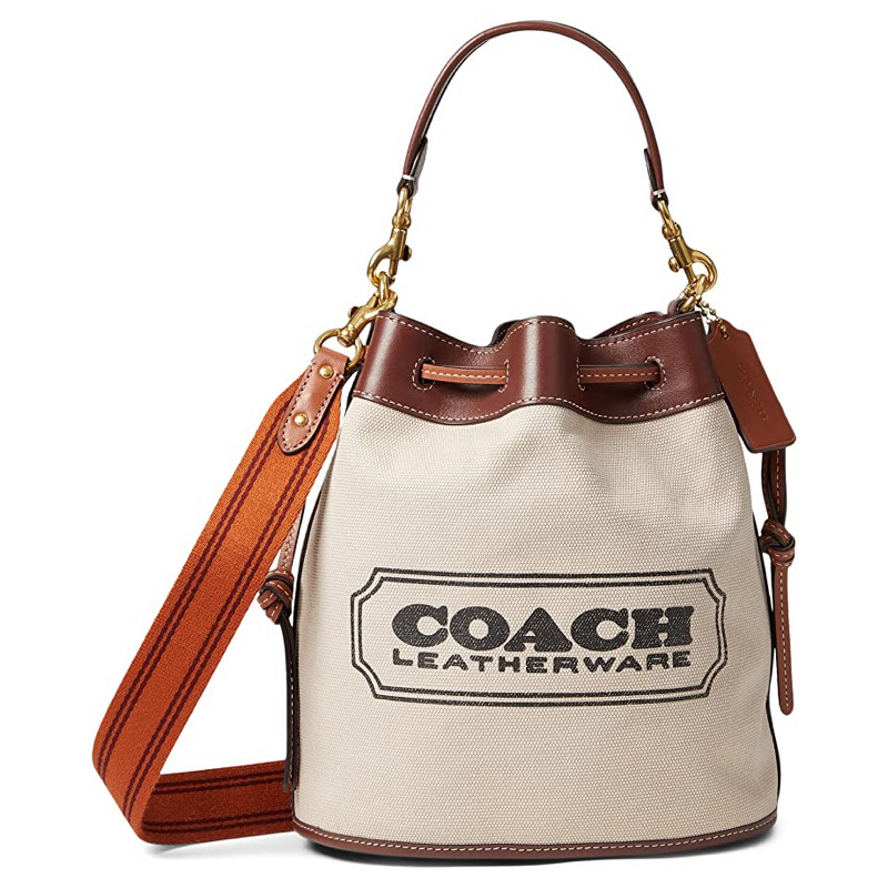 Coach Handbag Canvas Coach Bedge Field Bucket Bag (C8467)