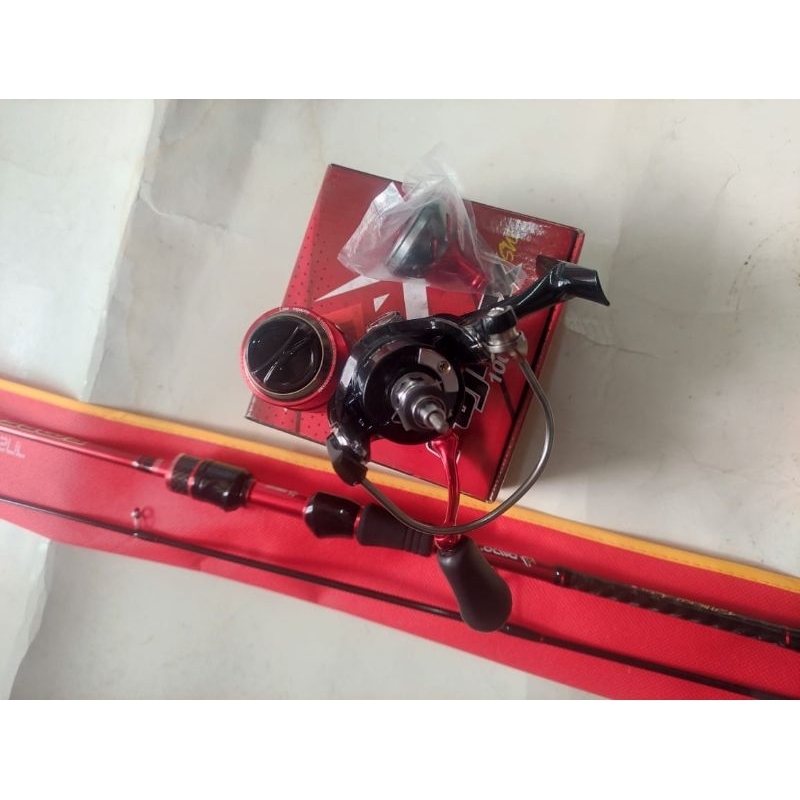 Joran Reel daido satu set joran emperor & reel fujitex sw