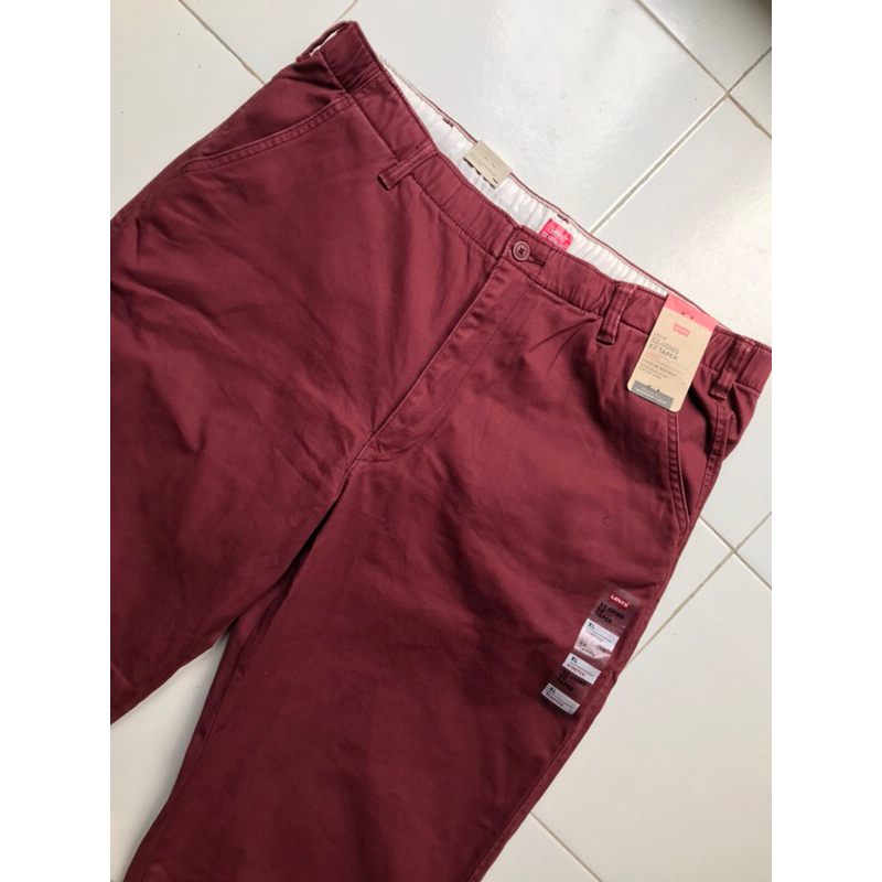 Levis chino waist taper stretch original 100%