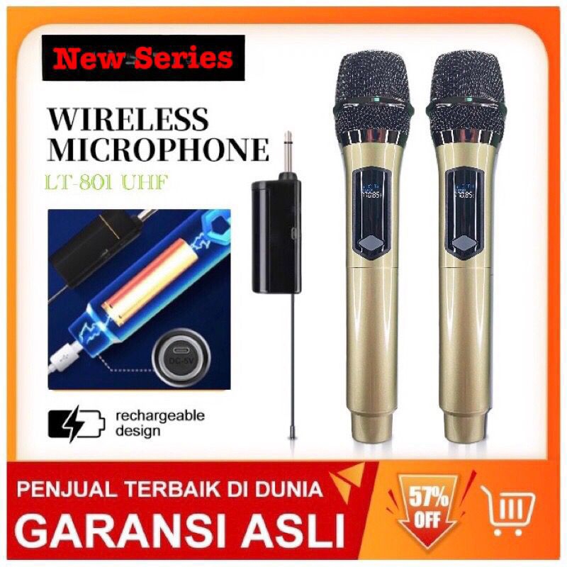 Mic Wirelless Microphone Bluetooth dengan Receiver System 2mic wireless#mic#micbluetooth#micwireless