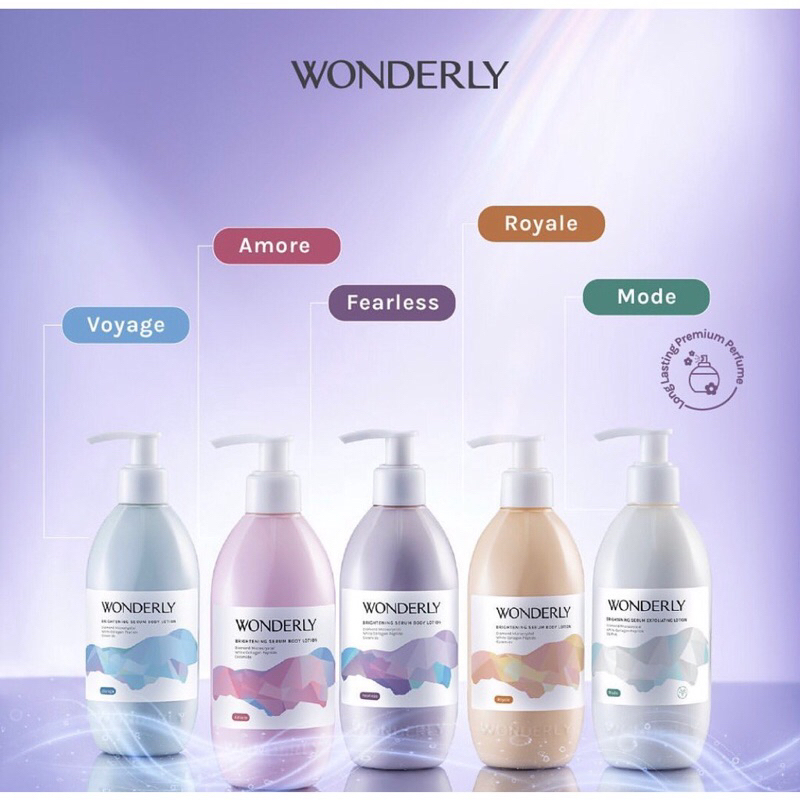 WONDERLY Brightening Serum Body Lotion