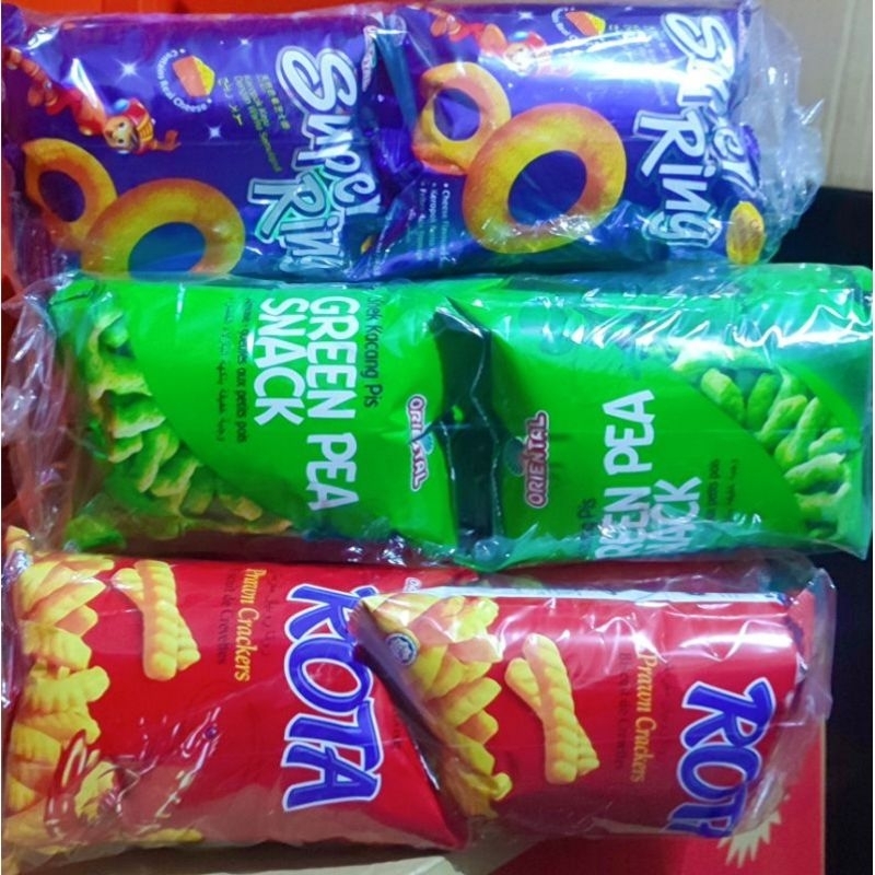

Snack oriental green pea | cheese ball | rota udang | super ring 1 box