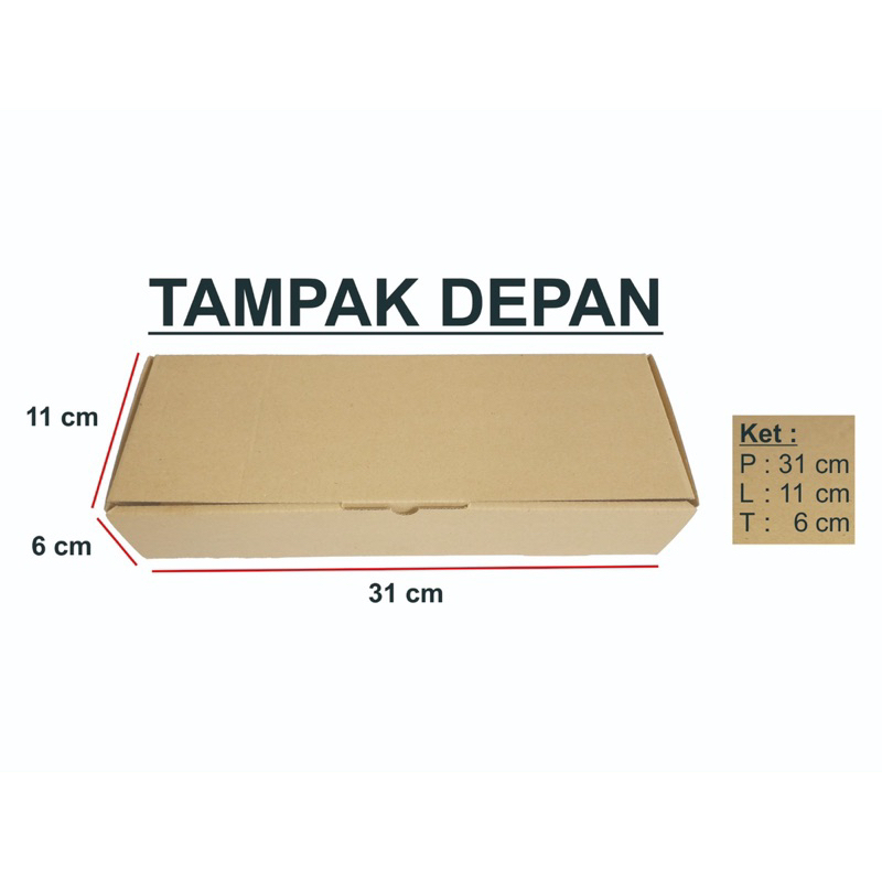 

Dus / Box / Kotak / Packaging 31 x 11 x 6cm