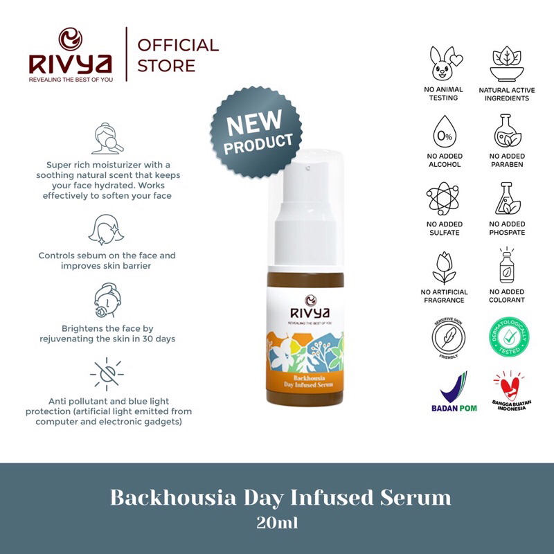 Rivya Backhousia Day Infused Serum