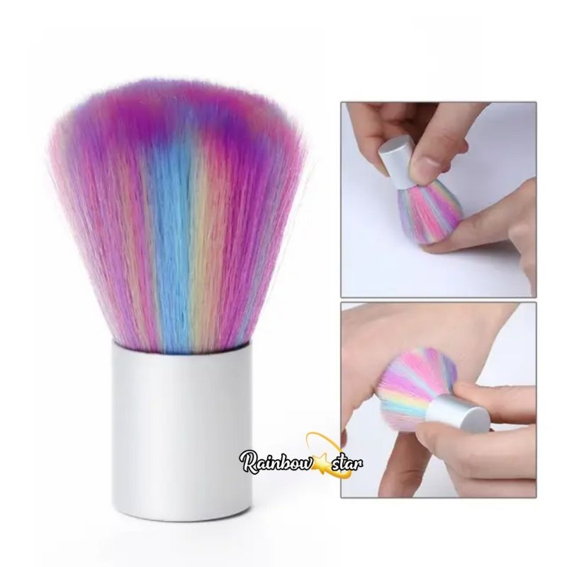 Powder / Blush On Brush Besar  Makeup Powder Brush / Nail Art Soft Dust Brush Cleaning  Manicure Brush Pembersih Debu Kuku