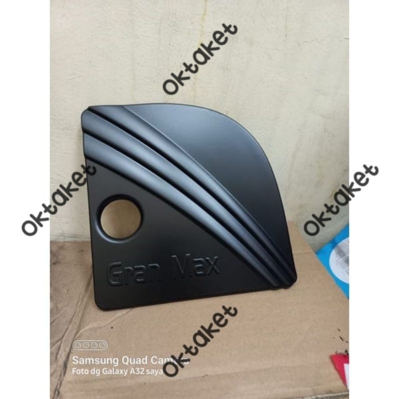 tank cover Grand max Tutup tangki Granmax Hitam Chrome Carbon Sporty Diamond