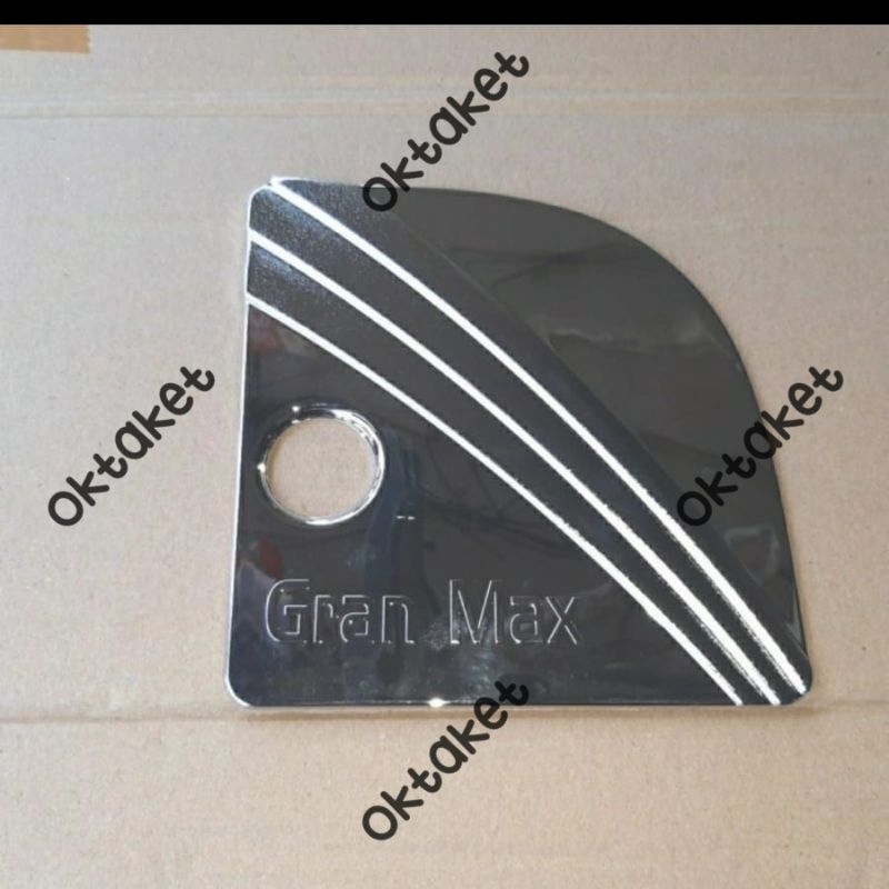 tank cover Grand max Tutup tangki Granmax Hitam Chrome Carbon Sporty Diamond