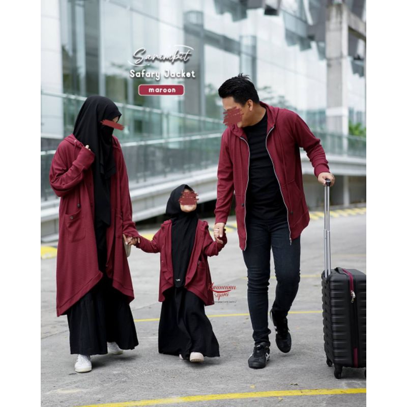 EY- JAKET MUSLIMAH KNIT UNIQLO POLOS CASUAL SYARI/ JAKET WANITA TRAVELING KOREA LUCU SAFARY BY KHUMA