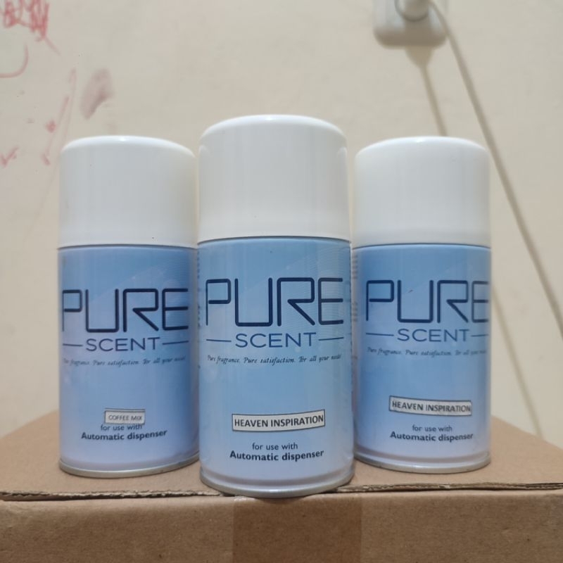 PROMO PURE SCENT SPRAY@Pengharum Ruangan Mobil Toilet All varian By Calmic