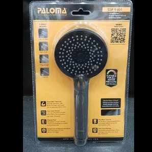 PALOMA SSP 9401 Shower Set Hand Handshower Selang Slang Holder BLACK