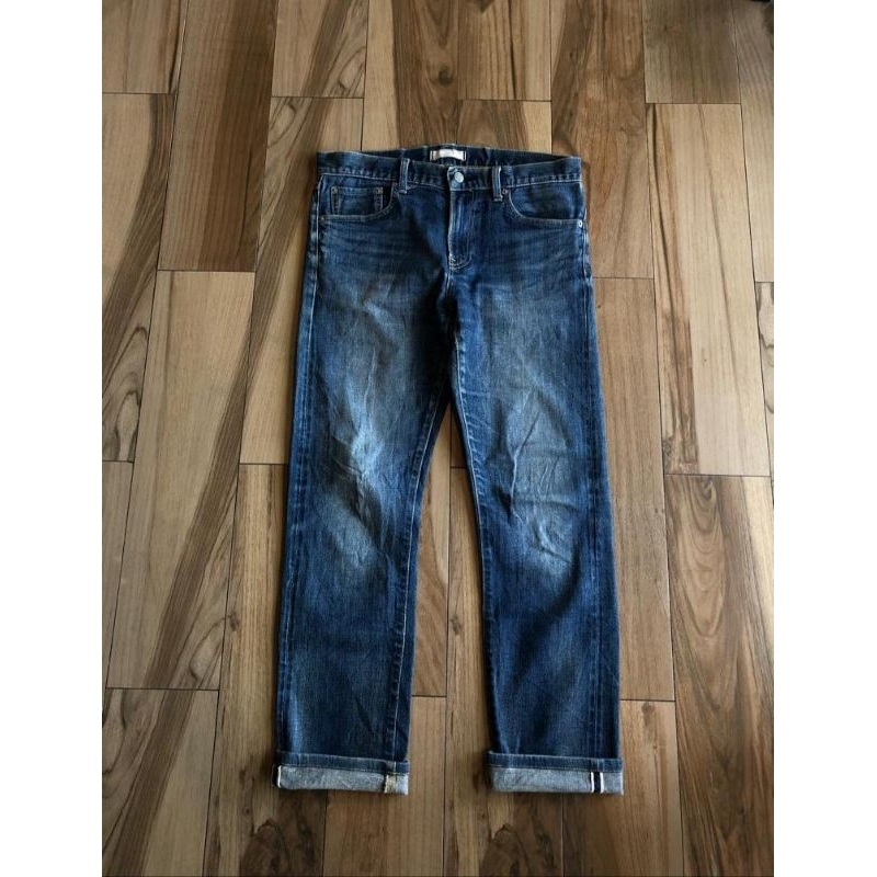 celana jeans selvedge uniqlo original preloved