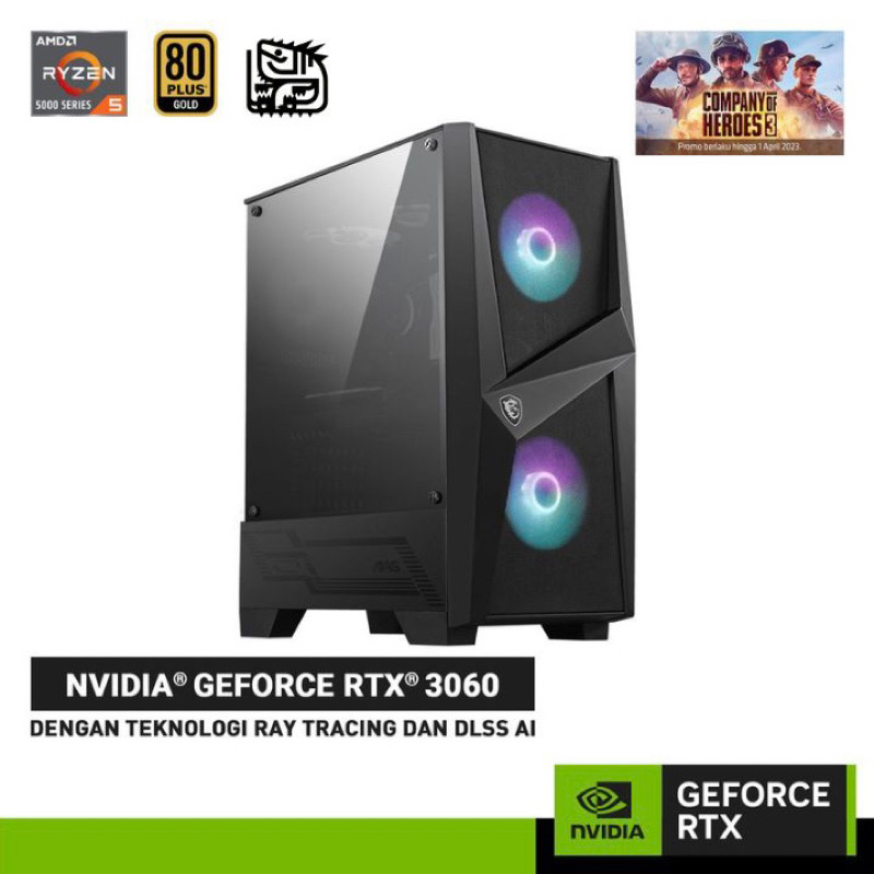 Jagras Gaming Station V1. 007 - Ryzen 5 5600X RTX 3060