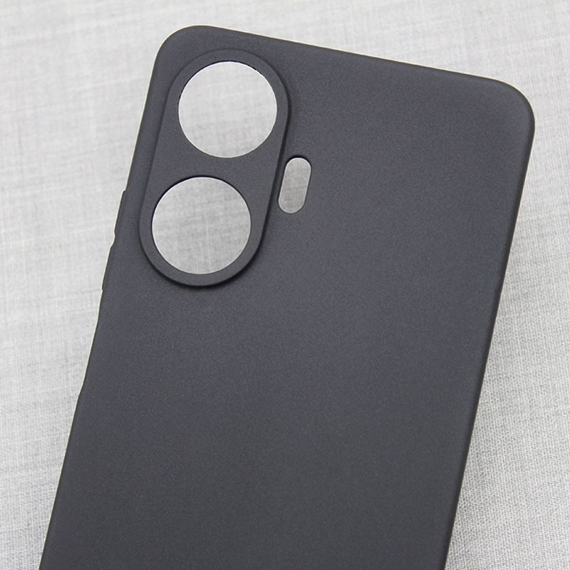 Realme C55 Soft Case Black Premium Macaron Camera Protection