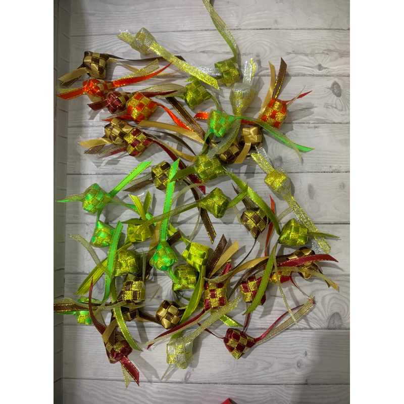 PITA HIAS KETUPAT / DEKORASI KETUPAT HIAS MINI