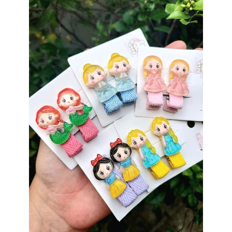 [ULTRATOYS] JEPIT PRINCESS CLEAR ANAK LUCU IMPORT