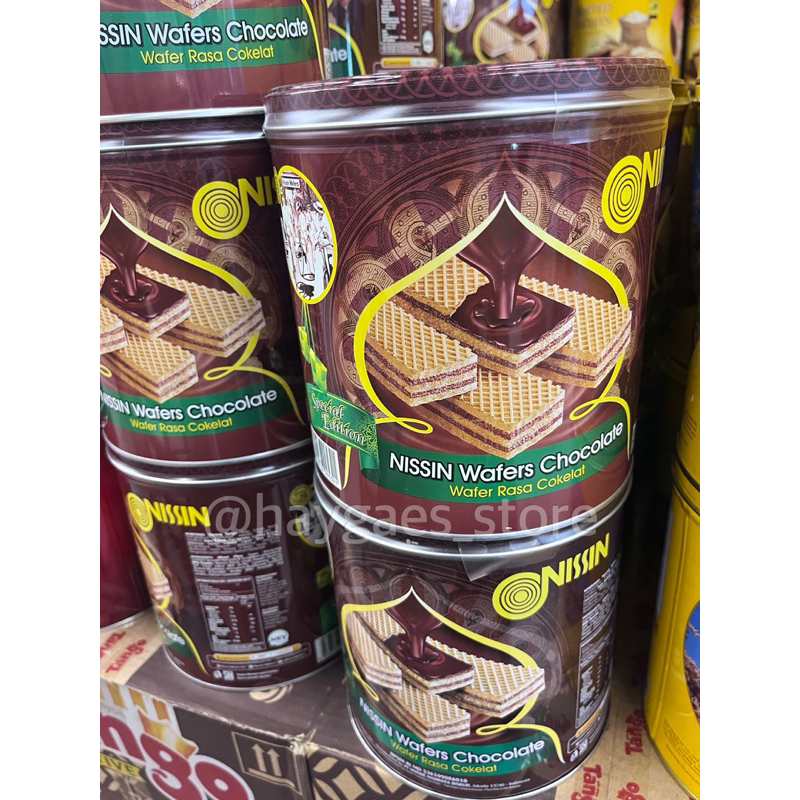 (READY SIAP KIRIM) Nissin Wafer Kaleng Besar 267gr Special Edition